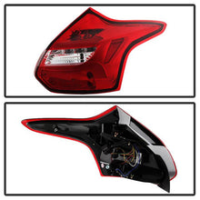 Load image into Gallery viewer, Spyder 12-14 Ford Focus 5DR LED Tail Lights - Red Clear (ALT-YD-FF12-LED-RC) 5085153