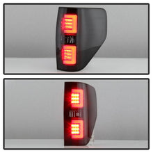 Load image into Gallery viewer, Spyder 09-14 Ford F150 V2 Light Bar LED Tail Lights - Blk Smoke (ALT-YD-FF15009V2-LBLED-BSM) 5084217
