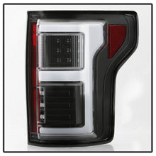 Load image into Gallery viewer, Spyder 15-18 Ford F-150 Light Bar LED Tail Lights (w/Blind Spot) - Black (ALT-YD-FF15015BS-LBLED-BK) 5085313