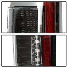 Load image into Gallery viewer, Spyder 15-18 Ford F-150 Light Bar LED Tail Lights (w/Blind Spot) - Black (ALT-YD-FF15015BS-LBLED-BK) 5085313