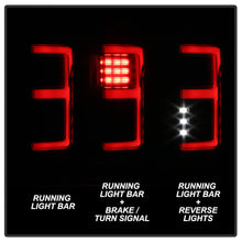 Load image into Gallery viewer, Spyder 15-18 Ford F-150 LED Tail Lights (w/Blind Spot) - Black Smoke (ALT-YD-FF15015BS-LBLED-BSM) 5085337