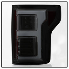 Load image into Gallery viewer, Spyder 15-18 Ford F-150 LED Tail Lights (w/Blind Spot) - Black Smoke (ALT-YD-FF15015BS-LBLED-BSM) 5085337