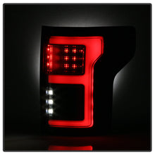 Load image into Gallery viewer, Spyder 15-18 Ford F-150 LED Tail Lights (w/Blind Spot) - Black Smoke (ALT-YD-FF15015BS-LBLED-BSM) 5085337