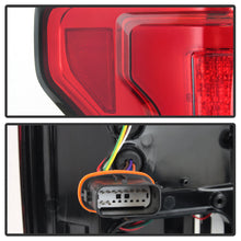 Load image into Gallery viewer, Spyder 15-18 Ford F-150 LED Tail Lights (w/Blind Spot) - Red Clear (ALT-YD-FF15015BS-LBLED-RC) 5085320