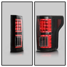 Load image into Gallery viewer, Spyder Ford F150 18-19 - Light Bar LED Tail Lights - All Black ALT-YD-FF15018-LED-BKV2 5085955
