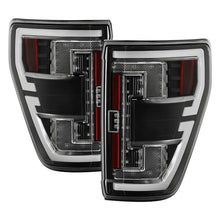 Load image into Gallery viewer, SPYDER 21-23 Ford F150 (Halogen w/ Blind Spot) Full LED Tail Lights - Black (ALT-YD-FF15021HALBS-BK) 5088789