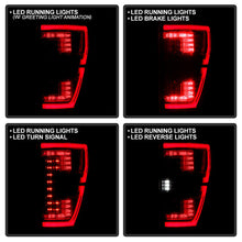 Load image into Gallery viewer, SPYDER 21-23 Ford F150 (Halogen w/ Blind Spot) Full LED Tail Lights - Black (ALT-YD-FF15021HALBS-BK) 5088789