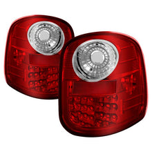 Load image into Gallery viewer, Spyder Ford F150 Flareside 97-03 LED Tail Lights Red Clear ALT-YD-FF15097FS-LED-RC 5003423