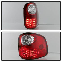 Load image into Gallery viewer, Spyder Ford F150 Flareside 97-03 LED Tail Lights Red Clear ALT-YD-FF15097FS-LED-RC 5003423