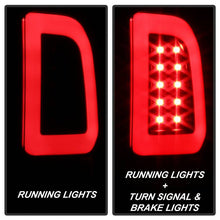 Load image into Gallery viewer, Spyder 97-03 Ford F150 Stylsd. F250/350 V3 Light Bar LED Tail Lights - Blk ALT-YD-FF15097V3-LBLED-BK 5084231