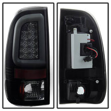 Load image into Gallery viewer, Spyder 97-03 Ford F150 Stylsd. F250 V3 Lght Bar LED Tail Lights - Blk Smk ALT-YD-FF15097V3-LBLED-BSM 5084248