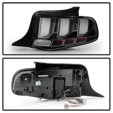 Load image into Gallery viewer, Spyder 10-12 Ford Mustang - Light Bar Seq. Turn Signal LED Tail Lights - Black - ALT-YD-FM10-LED-BK 5085108