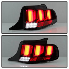 Load image into Gallery viewer, Spyder 10-12 Ford Mustang Red Light Bar LED Sequential Tail Lights - Blk ALT-YD-FM10-RBLED-BK 5085092