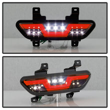 Load image into Gallery viewer, Spyder 15-16 Ford Mustang LED Reverse Lights - Black Smoke w/ Red Bar (ALT-YD-FM15RED-REV-BSM) 5082794
