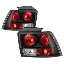 Load image into Gallery viewer, Spyder Ford Mustang 99-04 (will not fit the Cobra model)Euro Style Tail Lights Black ALT-YD-FM99-BK 5003669