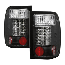 Load image into Gallery viewer, Spyder Ford Ranger 01-05 LED Tail Lights Black ALT-YD-FR98-LED-BK 5003836