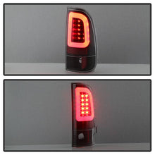Load image into Gallery viewer, Spyder 08-16 Ford Super Duty F-250 V3 Light Bar LED Tail Lights - Black (ALT-YD-FS07V3-LBLED-BK) 5084712