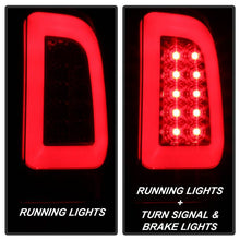 Load image into Gallery viewer, Spyder 08-16 Ford Super Duty F-250 V3 Light Bar LED Tail Lights - Red Clear (ALT-YD-FS07V3-LBLED-RC) 5084736
