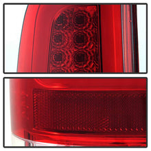 Load image into Gallery viewer, Spyder 08-16 Ford Super Duty F-250 V3 Light Bar LED Tail Lights - Red Clear (ALT-YD-FS07V3-LBLED-RC) 5084736