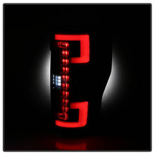 Load image into Gallery viewer, Spyder 17-18 Ford F-250 SD (w/Blind Spot Sensor) LED Tail Lights - Blk (ALT-YD-FS17BS-LED-BK) 5085610