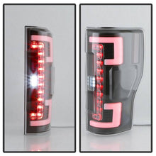 Load image into Gallery viewer, Spyder 17-18 Ford F-250 SD (w/Blind Spot Sensor) LED Tail Lights - Blk (ALT-YD-FS17BS-LED-BK) 5085610