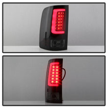 Load image into Gallery viewer, Spyder 07-13 GMC Sierra 1500 V2 Light Bar LED Tail Lights - Blk Smoke (ALT-YD-GS07V2-LBLED-BSM) 5084750