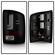 Load image into Gallery viewer, Spyder GMC Sierra 14-16 LED Tail Lights Black Smoke ALT-YD-GS14-LBLED-BSM 5080707
