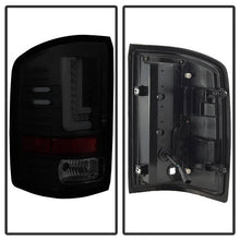Load image into Gallery viewer, Spyder GMC Sierra 2016-2017 Light Bar LED Tail Lights - Black Smoke ALT-YD-GS16-LED-BSM 5083784