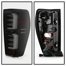 Load image into Gallery viewer, Spyder GMC Sierra 19-20 Incandescent Bulb Model Only LED Tail Lights-Black Smoke ALT-YD-GS19-LED-BSM 5000293