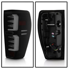 Load image into Gallery viewer, Spyder GMC Sierra 19-20 LED Model Only LED Tail Lights - Black Smoke ALT-YD-GS19LED-LED-BSM 5000316