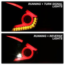 Load image into Gallery viewer, Spyder 16-19 Honda Civic 4 Door Light Bar LED Tail Lights - Black - ALT-YD-HC164D-LB-BK 5086051