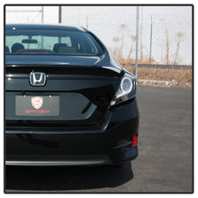 Load image into Gallery viewer, Spyder 16-19 Honda Civic 4 Door Light Bar LED Tail Lights - Black - ALT-YD-HC164D-LB-BK 5086051
