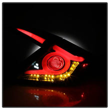 Load image into Gallery viewer, Spyder 16-19 Honda Civic 4 Door Light Bar LED Tail Lights - Black - ALT-YD-HC164D-LB-BK 5086051