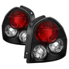 Load image into Gallery viewer, Spyder Hyundai Santa Fe 01-06 (01-04 Model use 3 Bulbs only)Euro Tail Lights Blk ALT-YD-HYSF01-BK 5005359