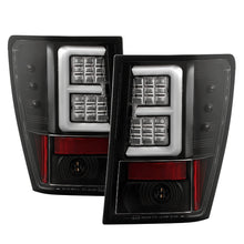 Load image into Gallery viewer, Spyder 07-10 Jeep Grand Cherokee Light Bar LED Tail Lights - Black ALT-YD-JGC07V2-LB-BK 5086655
