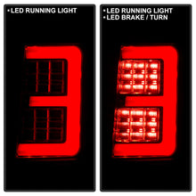 Load image into Gallery viewer, Spyder 07-10 Jeep Grand Cherokee Light Bar LED Tail Lights - Black Smoke ALT-YD-JGC07V2-LB-BSM 5086662