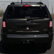 Load image into Gallery viewer, Spyder 07-10 Jeep Grand Cherokee Light Bar LED Tail Lights - Black Smoke ALT-YD-JGC07V2-LB-BSM 5086662