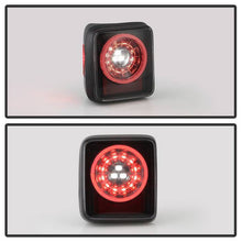 Load image into Gallery viewer, Spyder 19-20 Jeep Wrangler - Full LED Tail Lights - Seq Turn Sign - Black Smoke ALT-YD-JW19-SEQ-BSM 5086464