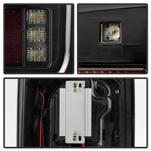 Load image into Gallery viewer, Spyder 07-16 Jeep Wrangler Verison 2 Light Bar LED Tail Lights - Smoke (ALT-YD-JWA07V2-LBLED-BSM) 5084781
