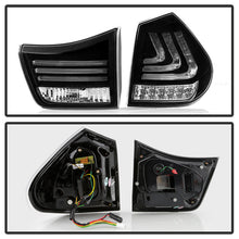 Load image into Gallery viewer, Spyder Lexus RX330/RX350 04-09 LED Tail Lights Black ALT-YD-LRX04-LED-BK 5080837