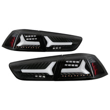 Load image into Gallery viewer, Spyder Mitsubishi Lancer/Evolution X 08-14 V2 LED Tail Lights - Black ALT-YD-ML08V2-SEQ-BK 5088130