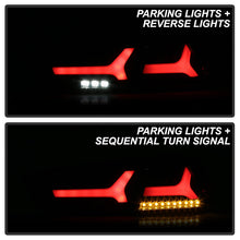 Load image into Gallery viewer, Spyder Mitsubishi Lancer/Evolution X 08-14 V2 LED Tail Lights - Black ALT-YD-ML08V2-SEQ-BK 5088130