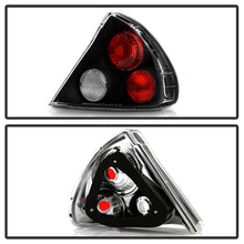 Load image into Gallery viewer, Spyder Mitsubishi Mirage 99-02 2/4Dr Euro Style Tail Lights Black ALT-YD-ML99-BK 5006493