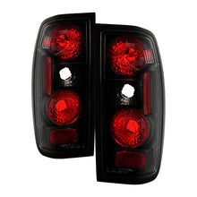 Load image into Gallery viewer, Spyder Nissan Frontier 98-00 Euro Style Tail Lights Black ALT-YD-NF98-BK 5006837
