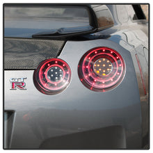 Load image into Gallery viewer, Spyder 09-15 Nissan GTR LED Tail Lights Black ALT-YD-NGTR09-LED-BK 5083265