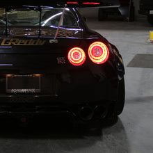 Load image into Gallery viewer, Spyder 09-15 Nissan GTR LED Tail Lights Red Clear ALT-YD-NGTR09-LED-RC 5082008
