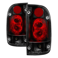 Load image into Gallery viewer, Spyder Toyota Tacoma 95-00 Euro Style Tail Lights Black ALT-YD-TT95-BK 5007988