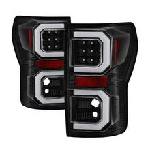 Load image into Gallery viewer, Spyder 07-13 Toyota Tundra V2 Light Bar LED Tail Lights - Black ALT-YD-TTU07V2-LB-BK 5085368