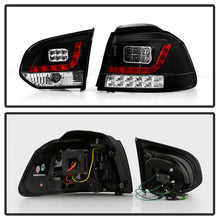 Load image into Gallery viewer, Spyder Volkswagen Golf/GTI 10-13 LED Tail Lights Black ALT-YD-VG10-LED-BK 5008176