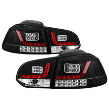 Load image into Gallery viewer, Spyder Volkswagen Golf/GTI 10-13 LED Tail Lights Black ALT-YD-VG10-LED-BK 5008176